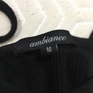 Ambiance Black Body Suit (M)